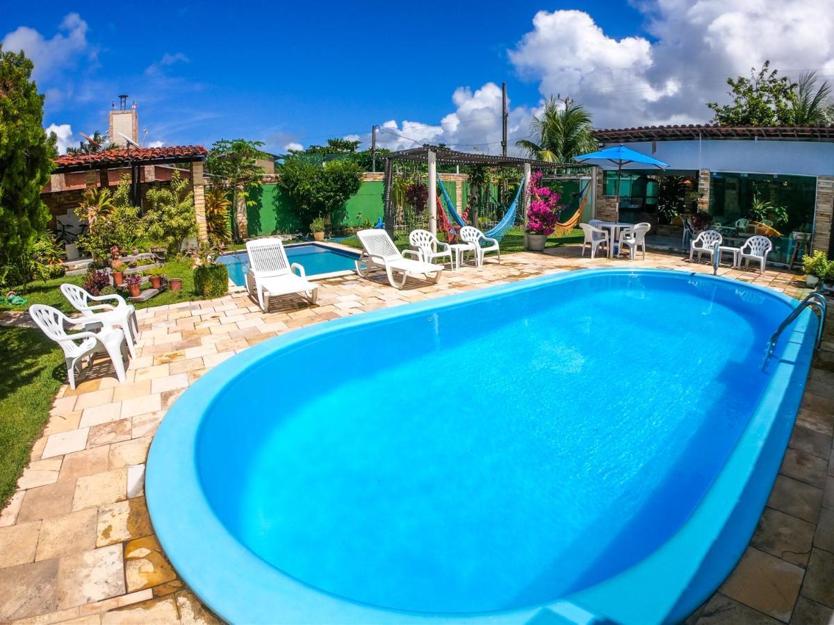 Casa Refugio Dos Carneiros, 1Min Do Mar, 4Suites, Salao De Jogos ปรายา ดอส การ์เนย์รอส ภายนอก รูปภาพ