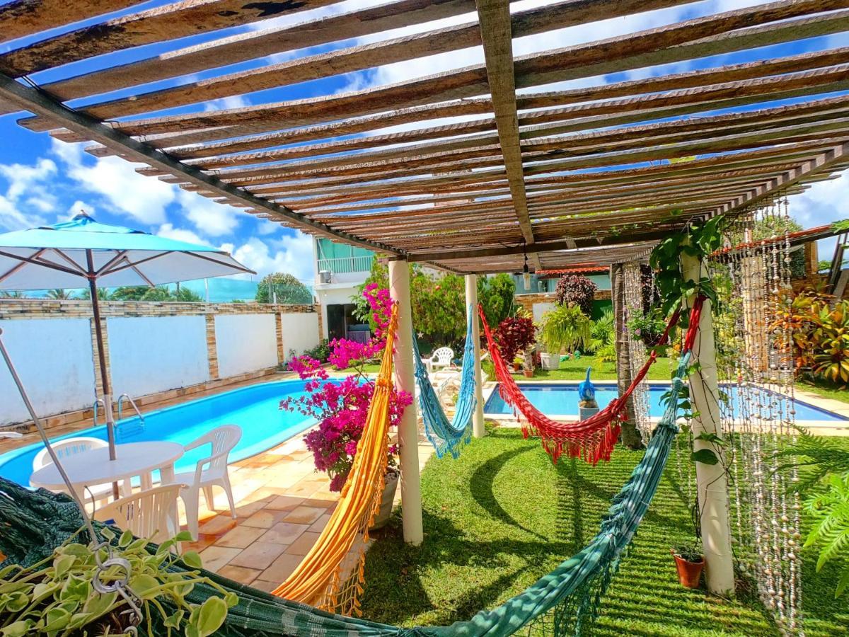 Casa Refugio Dos Carneiros, 1Min Do Mar, 4Suites, Salao De Jogos ปรายา ดอส การ์เนย์รอส ภายนอก รูปภาพ