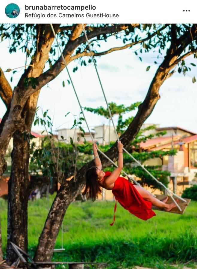 Casa Refugio Dos Carneiros, 1Min Do Mar, 4Suites, Salao De Jogos ปรายา ดอส การ์เนย์รอส ภายนอก รูปภาพ